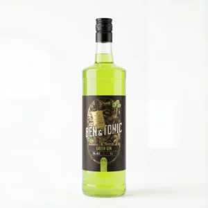 קוקטייל מבוקבק green gin 1 ליטר