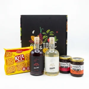 מארז סנגריות עם קרקרים וריבות