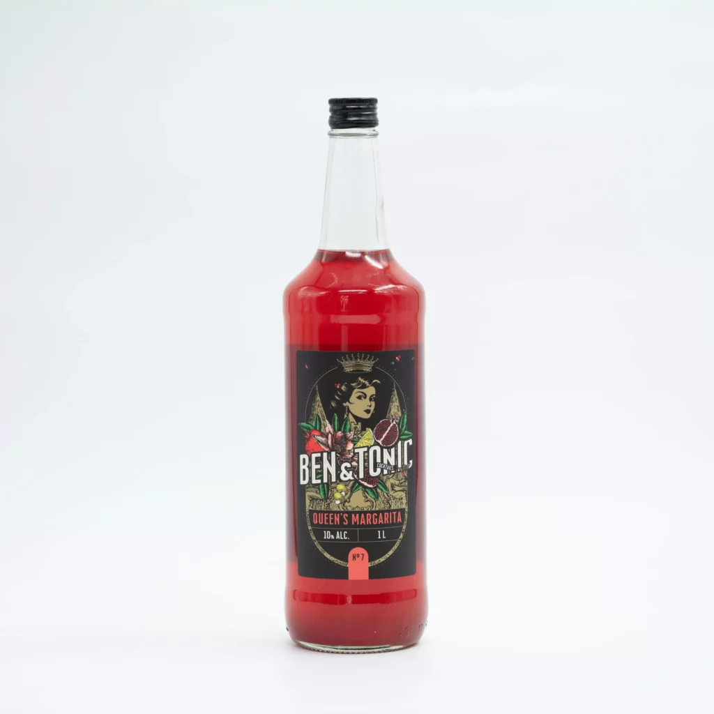 קוקטייל מבוקבק queens margarita 1 ליטר